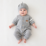 Gentle Touch Cotton Set with Hat (3-18M)    Mimou Babywear