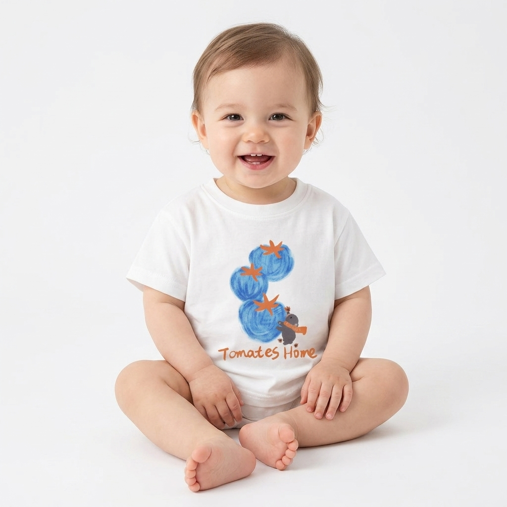 Tomates Home Graphic Tee toddler lifestyle photo