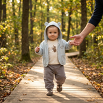 Little Forest Bear 3-Piece Set toddler first steps forest park lifestyle photo