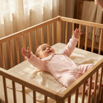 Pink Pointelle Sleepsuit family scene B