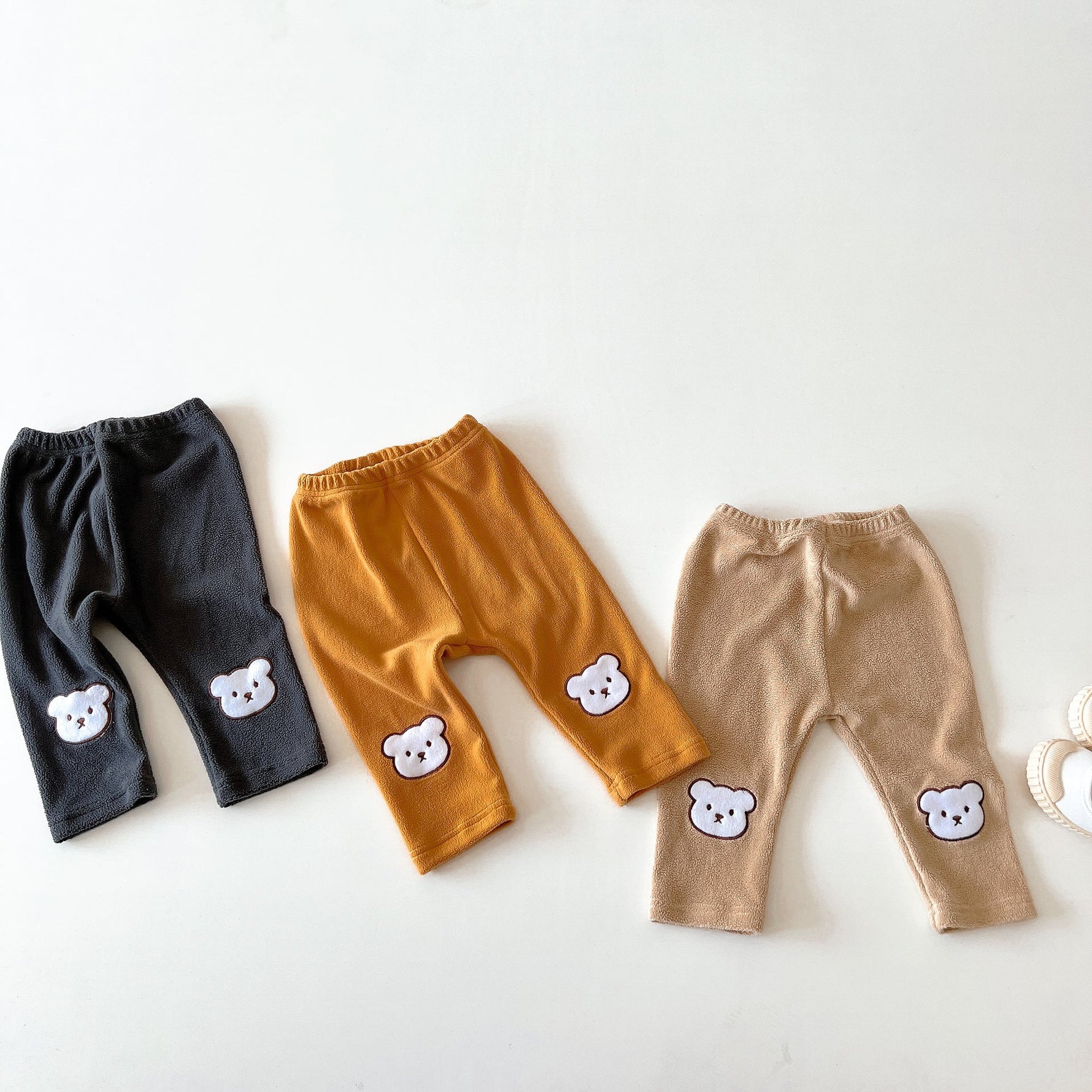 ins Children's spring leggings baby spring velvet thin leggings baby trousers baby big PP pants    Mimou Babywear
