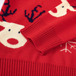 Kids Christmas Cartoon Knitted Sweater (3Y) - Mimou Babywear