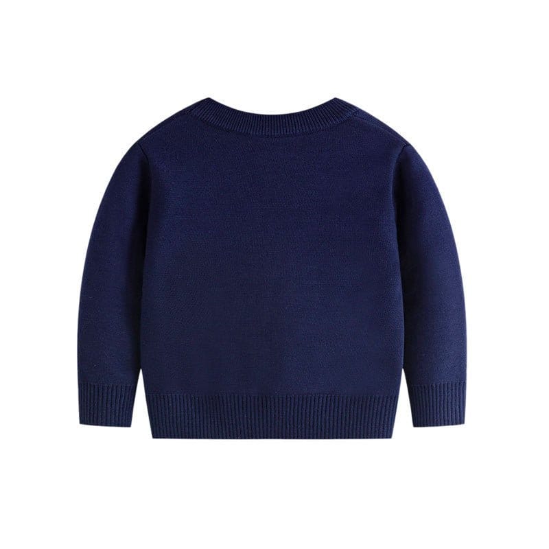 Kids Christmas Reindeer Knitted Sweater (3Y) - Mimou Babywear