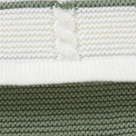 Knitted Striped Baby Romper – Warm Footed Jumpsuit (0–9M) - Mimou Babywear