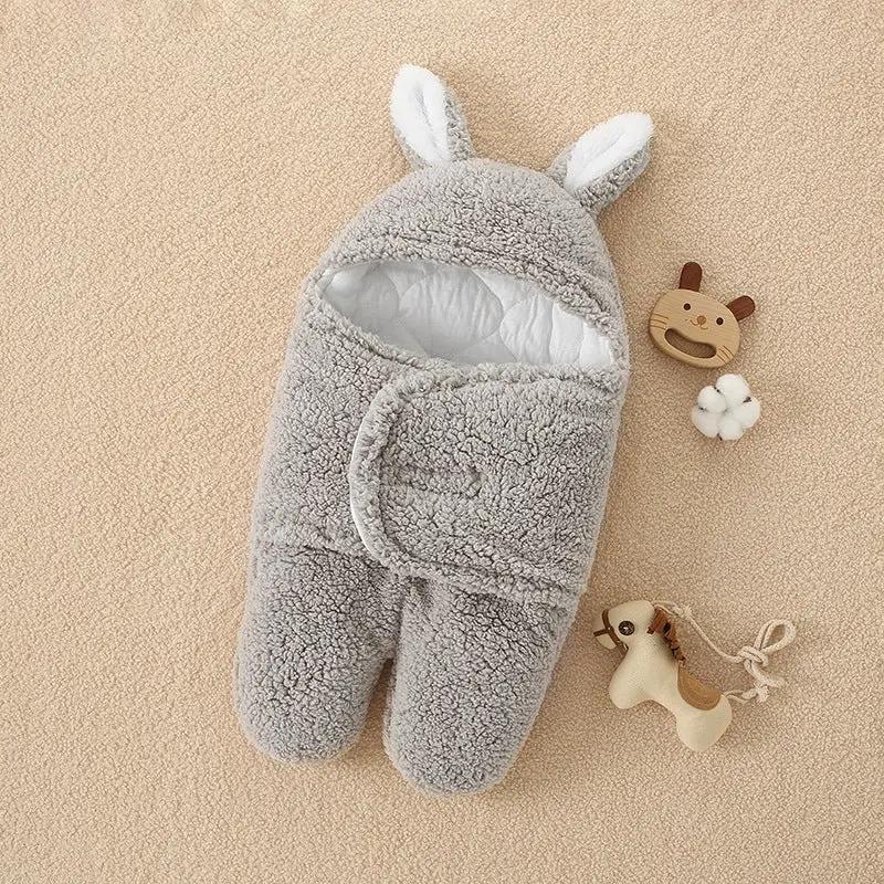 Lamb Velvet Split - Leg Sleep Sack (Newborn) - Mimou Babywear