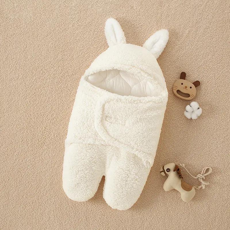 Lamb Velvet Split - Leg Sleep Sack (Newborn) - Mimou Babywear