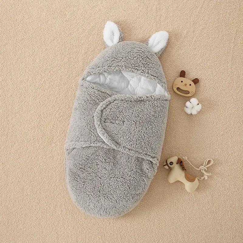 Lamb Velvet Split - Leg Sleep Sack (Newborn) - Mimou Babywear