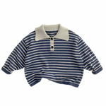 Little Gentleman Polo Sweater (6M - 3Y) - Mimou Babywear