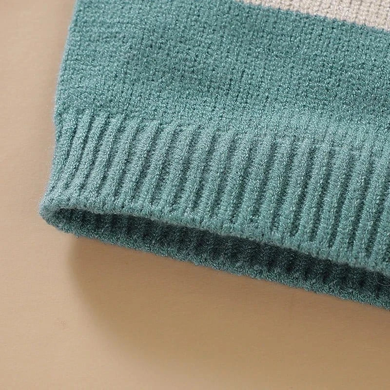 Modern Color - Block Pullover (6M - 3Y) - Mimou Babywear