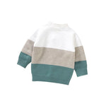 Modern Color - Block Pullover (6M - 3Y) - Mimou Babywear