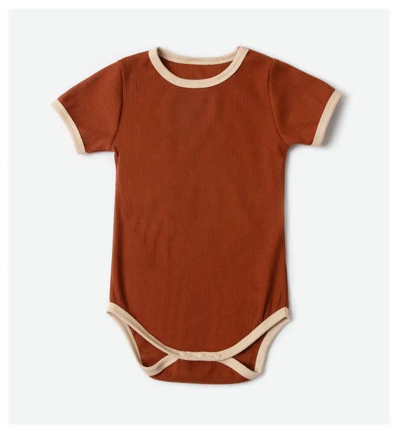 Nordic Style Cotton Bodysuit (0 - 24 Months) - Mimou Babywear