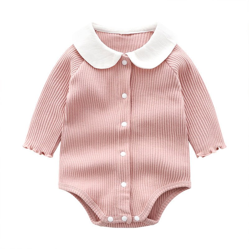 Peter Pan Collar Bodysuit (3 - 24 Months) - Mimou Babywear
