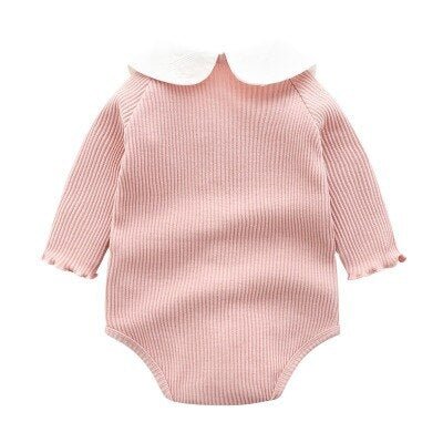 Peter Pan Collar Bodysuit (3 - 24 Months) - Mimou Babywear