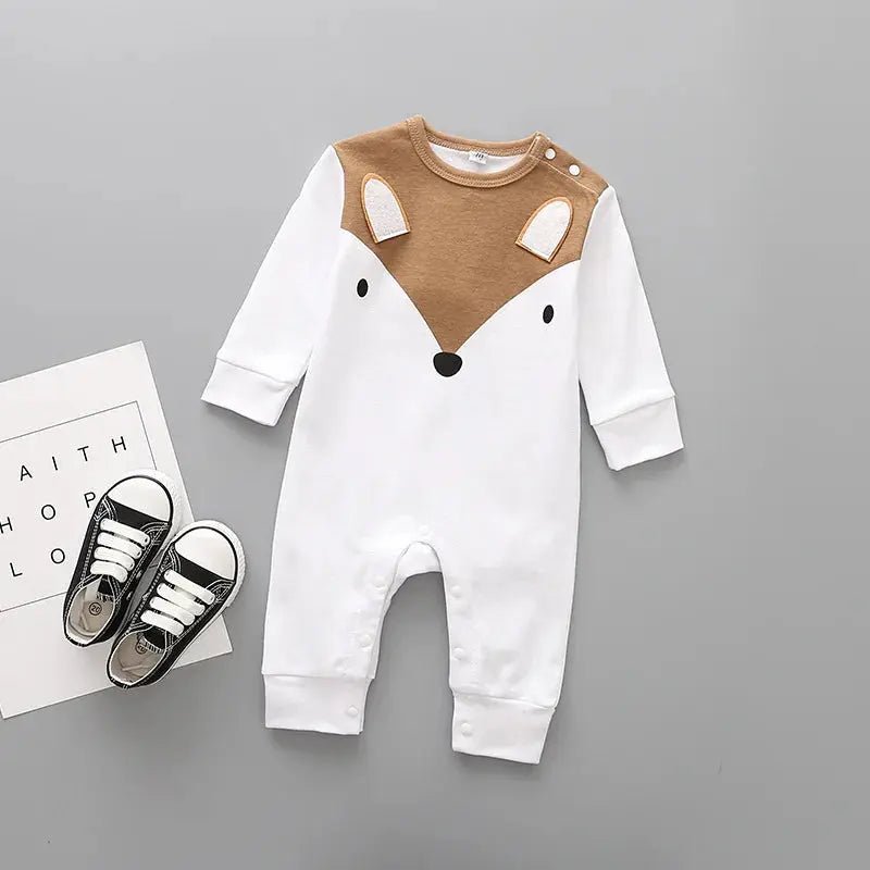 Playful Animal Print Bodysuit (0 - 24 Months) - Mimou Babywear