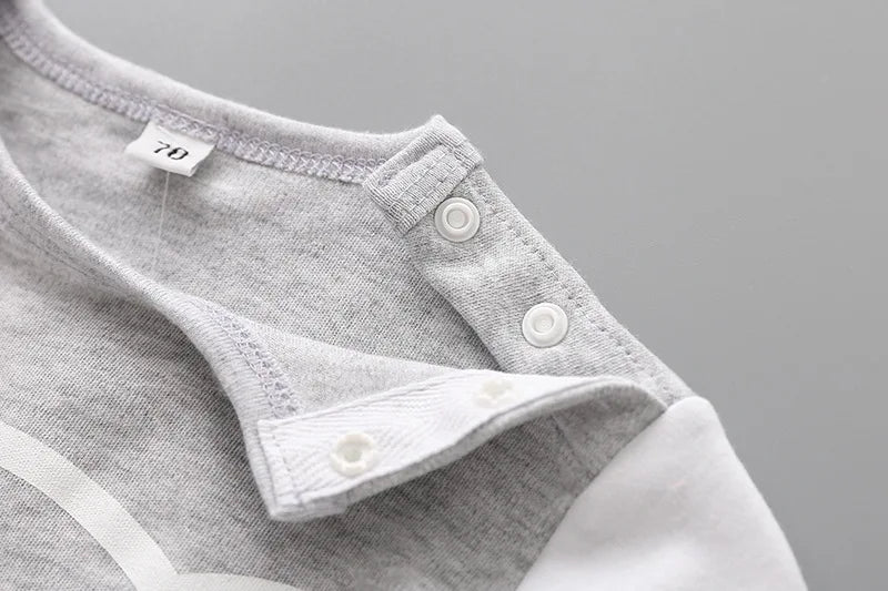 Playful Animal Print Bodysuit (0 - 24 Months) - Mimou Babywear