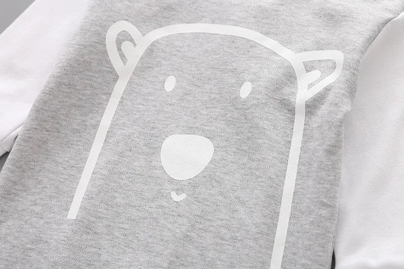 Playful Animal Print Bodysuit (0 - 24 Months) - Mimou Babywear