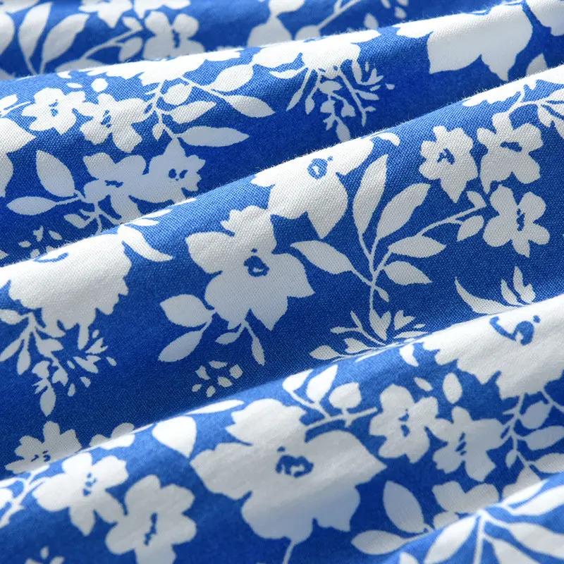 Porcelain Print Bow Bodysuit (3 - 18 Months) - Mimou Babywear