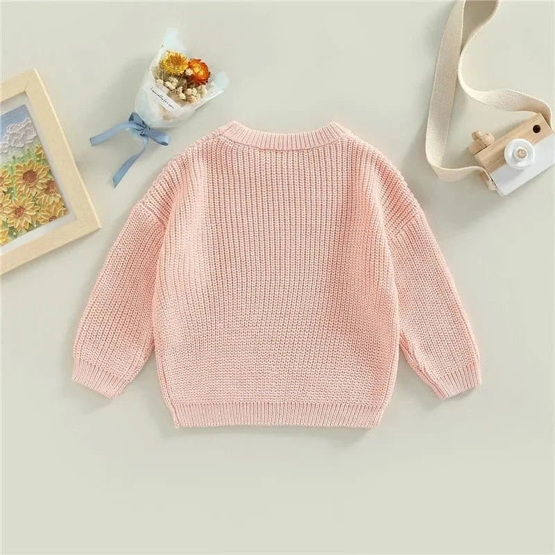 Premium Everyday Knit Sweater (6M - 3Y) - Mimou Babywear