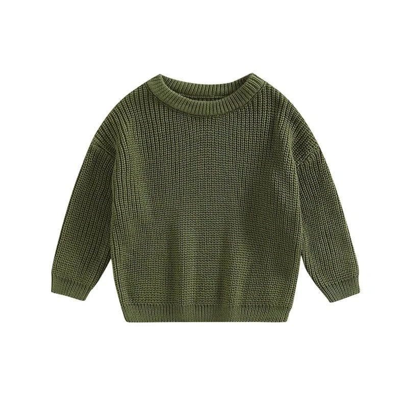 Premium Everyday Knit Sweater (6M - 3Y) - Mimou Babywear
