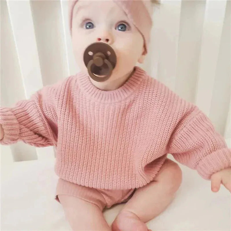 Premium Everyday Knit Sweater (6M - 3Y) - Mimou Babywear