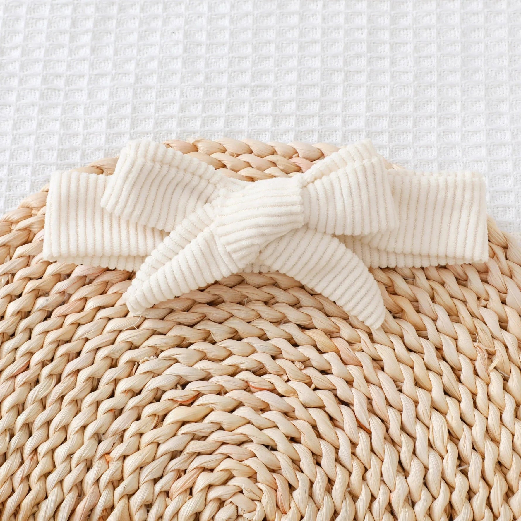 Rainbow Embroidered Baby Romper – Sleeveless Ruffled Straps + Matching Headband (0 - 12M) - Mimou Babywear