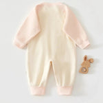 Snuggle Bear Knit Jumpsuit (3 - 24 Months) - Mimou Babywear