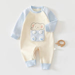 Snuggle Bear Knit Jumpsuit (3 - 24 Months) - Mimou Babywear