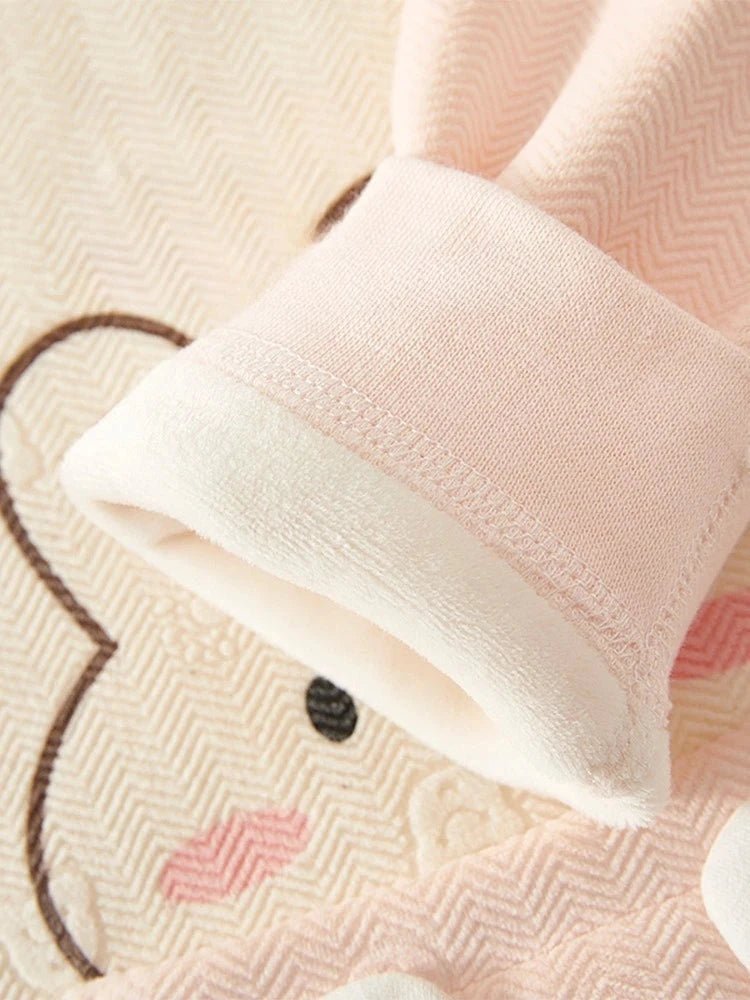 Snuggle Bear Knit Jumpsuit (3 - 24 Months) - Mimou Babywear