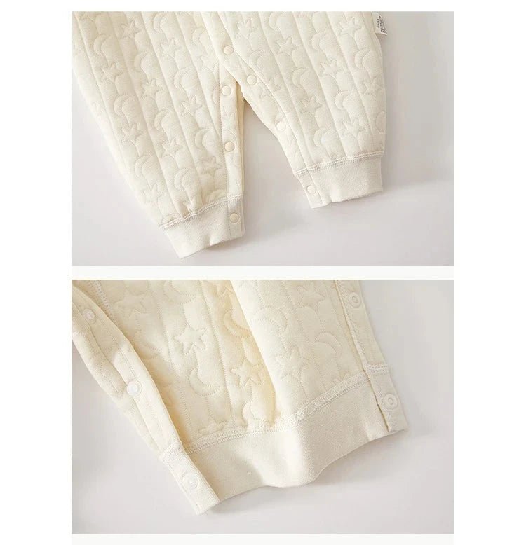 Soft Touch Winter Jumpsuit (0 - 9 Months) - Mimou Babywear