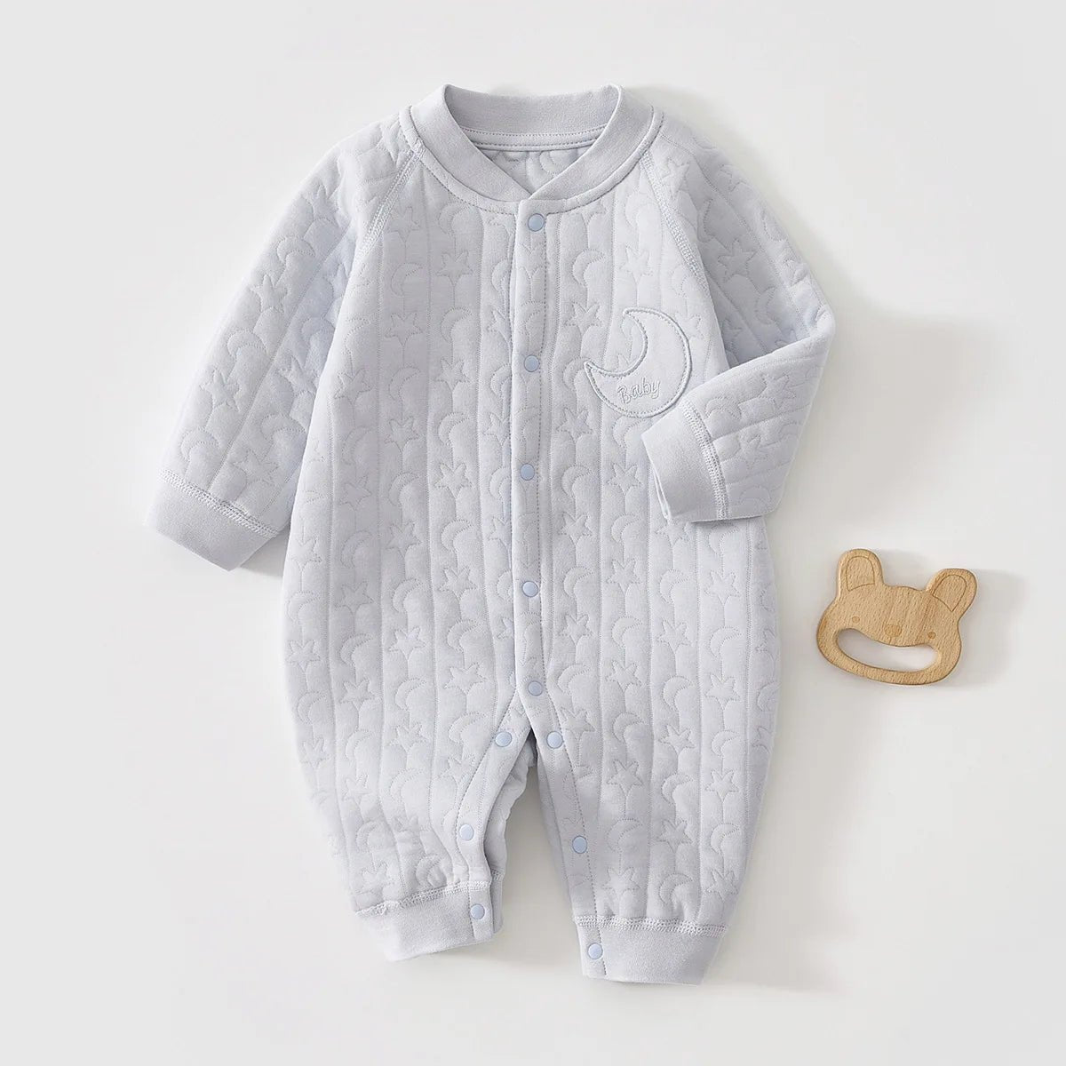 Soft Touch Winter Jumpsuit (0 - 9 Months) - Mimou Babywear