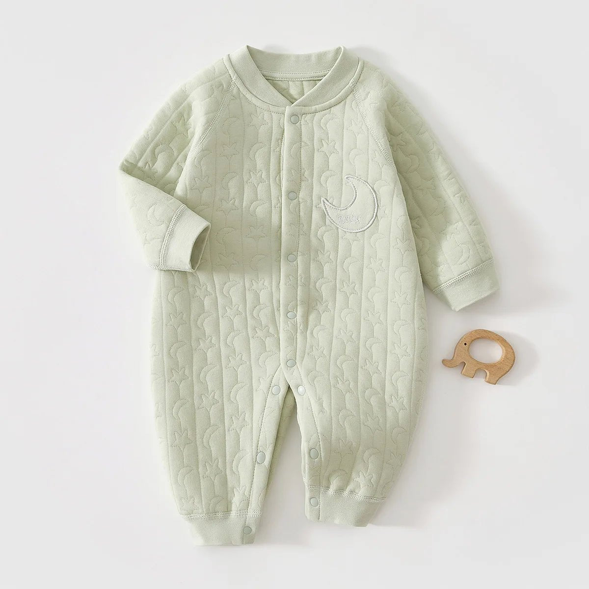 Soft Touch Winter Jumpsuit (0 - 9 Months) - Mimou Babywear