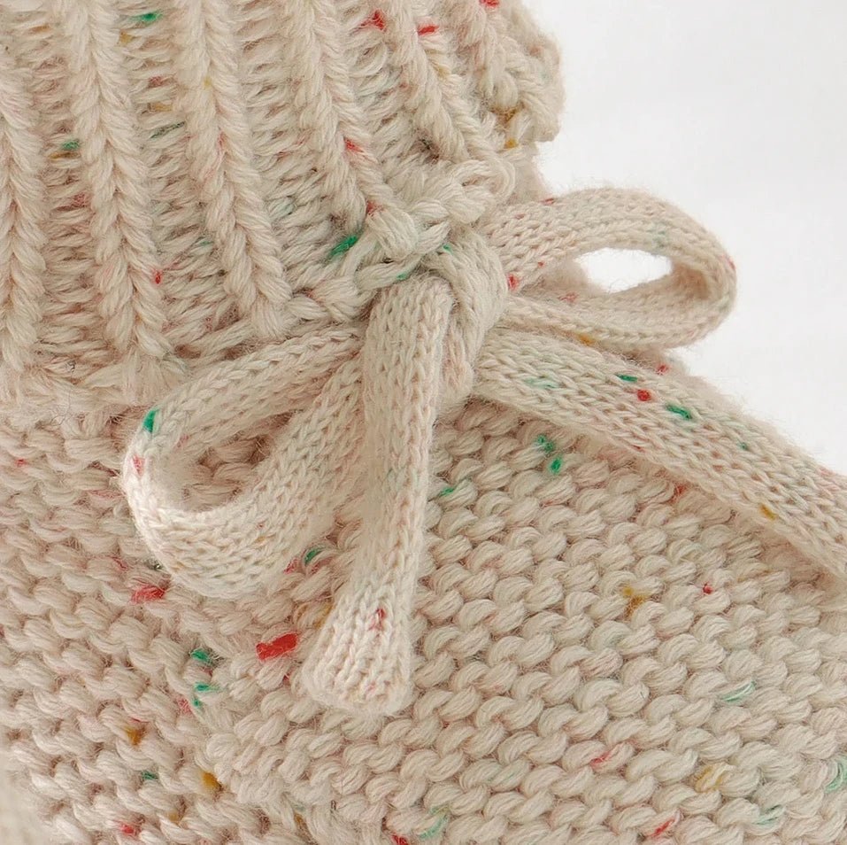 Soft Walker Knit Booties (0 - 12 Months) - Mimou Babywear
