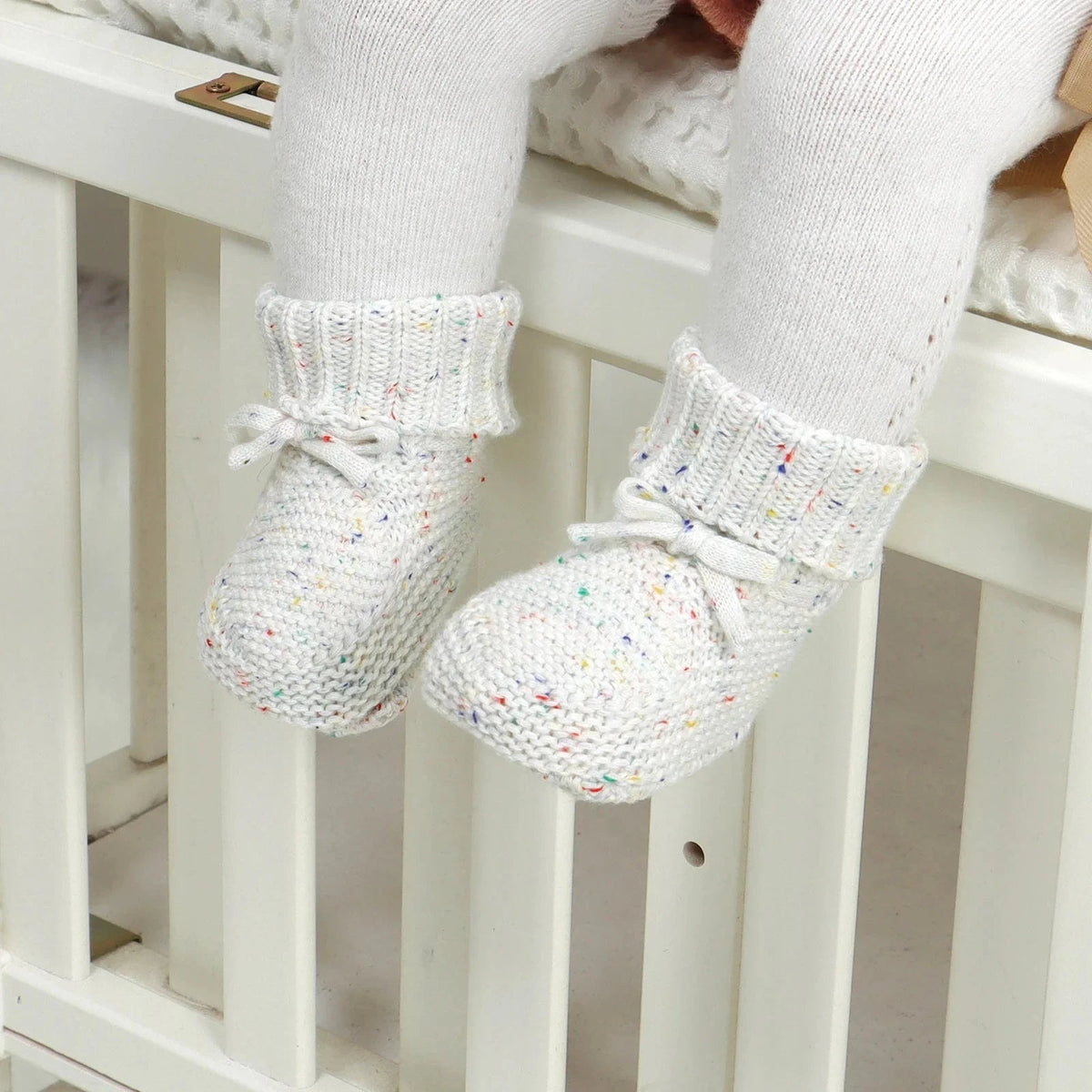 Soft Walker Knit Booties (0 - 12 Months) - Mimou Babywear