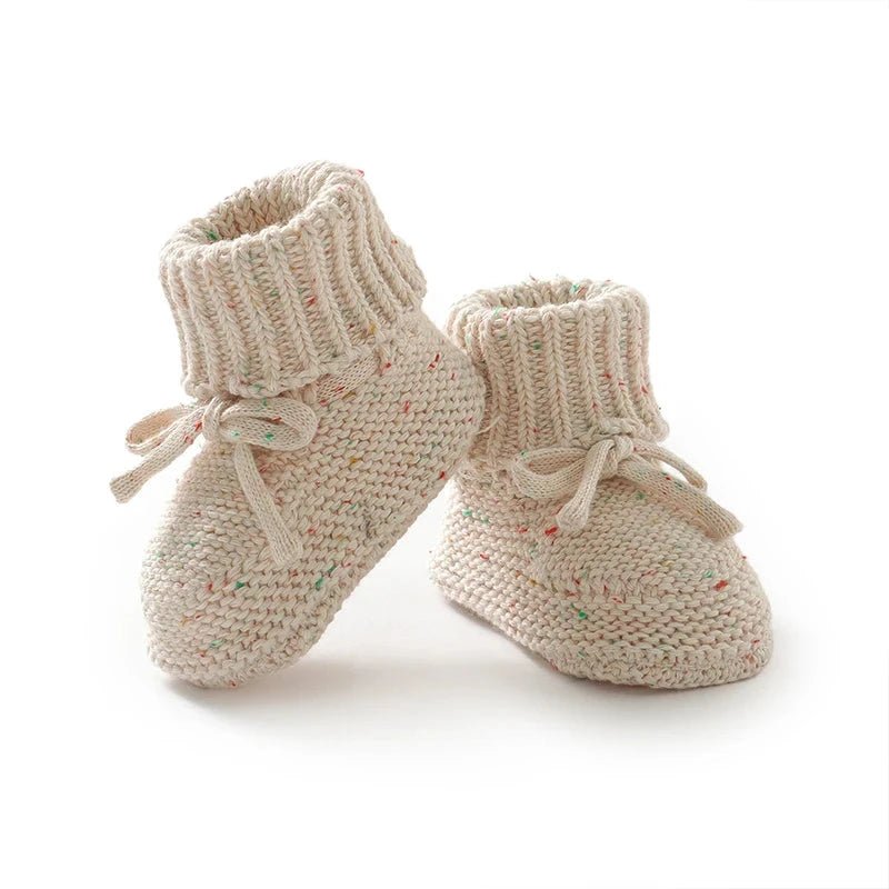 Soft Walker Knit Booties (0 - 12 Months) - Mimou Babywear