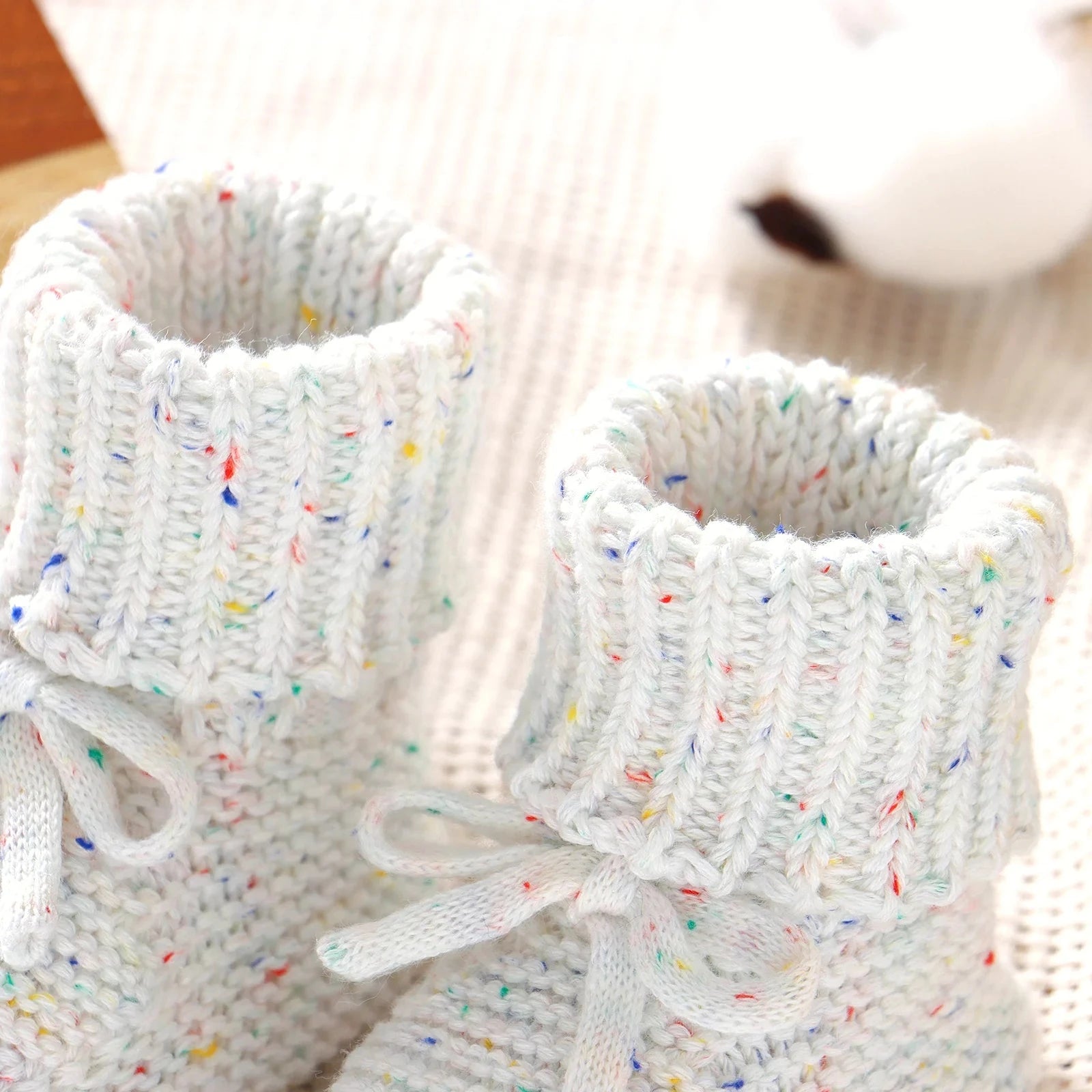 Soft Walker Knit Booties (0 - 12 Months) - Mimou Babywear