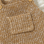 The Autumn Knit Sleeveless Romper (0–24M) - Mimou Babywear