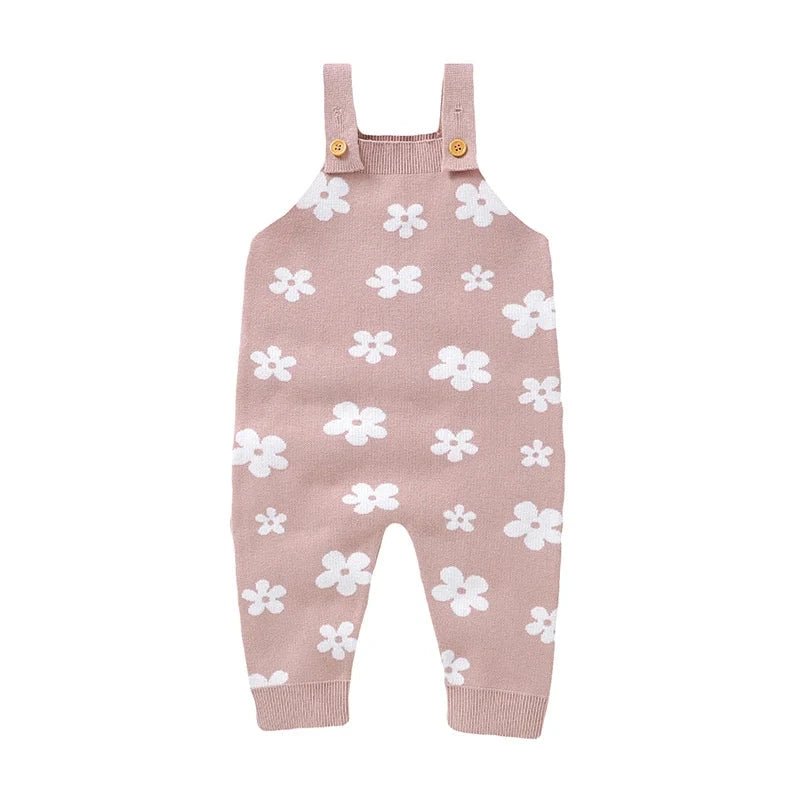 The Blossom Knit Romper (0–24 Months) - Mimou Babywear