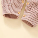 The Butterfly Knit Sleeveless Romper (0–24 Months) - Mimou Babywear