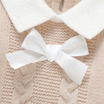 The Cozy Bow Knit Set (0–9M) - Mimou Babywear