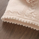 The Cozy Bow Knit Set (0–9M) - Mimou Babywear