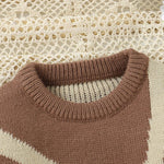 The Cozy Giraffe Knit Sweater (6M–3Y) - Mimou Babywear