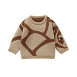 The Cozy Giraffe Knit Sweater (6M–3Y) - Mimou Babywear