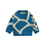 The Cozy Giraffe Knit Sweater (6M–3Y) - Mimou Babywear