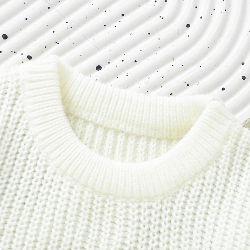 The Cozy Stripe Knit Set (6–36 Months) - Mimou Babywear