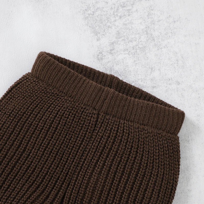 The Cozy Stripe Knit Set (6–36 Months) - Mimou Babywear