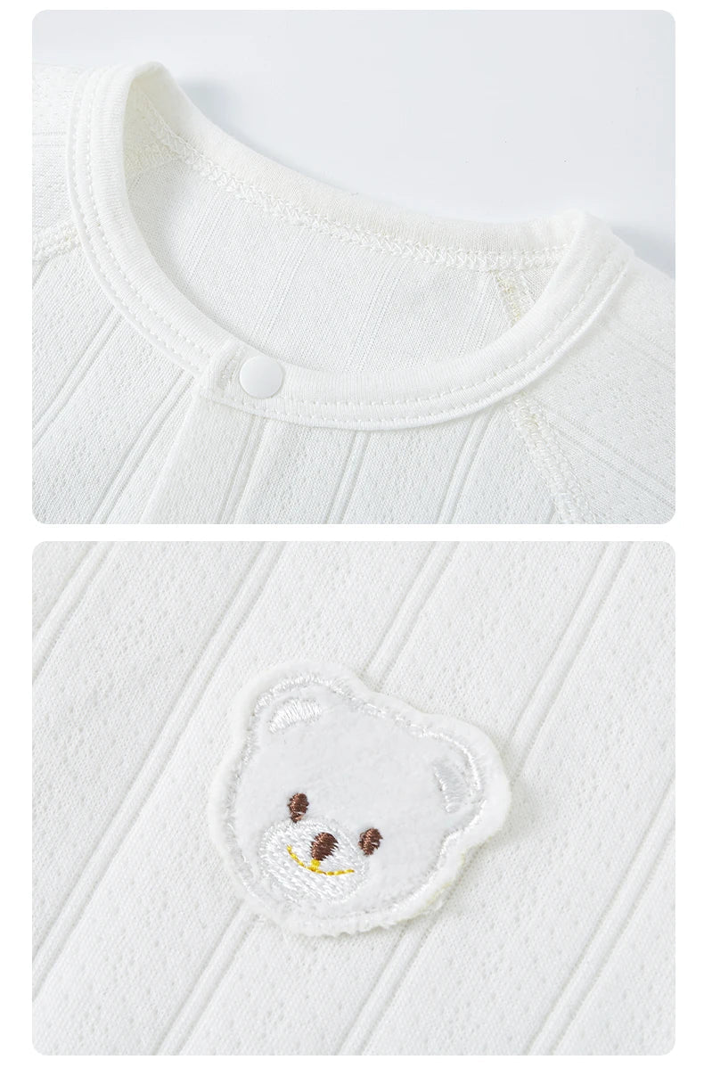 The Feather - Soft Cotton Sleepsuit (0 - 18 Months) - Mimou Babywear