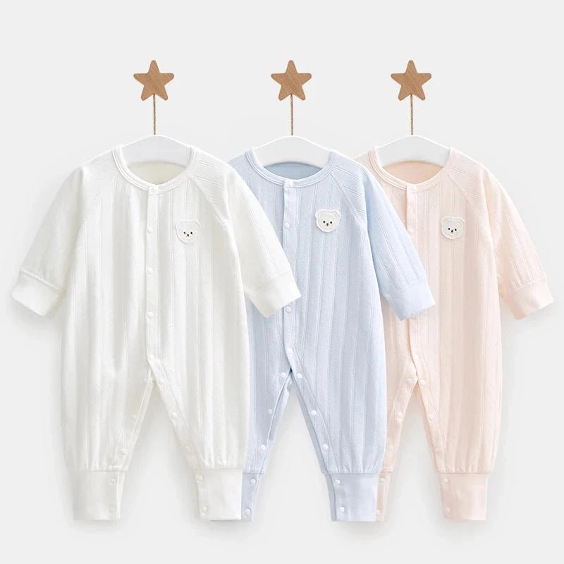 The Feather - Soft Cotton Sleepsuit (0 - 18 Months) - Mimou Babywear