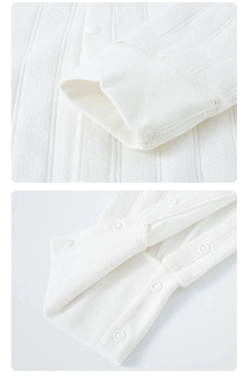 The Feather - Soft Cotton Sleepsuit (0 - 18 Months) - Mimou Babywear