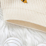 The Honeybee Knit Sweater (9–36 Months) - Mimou Babywear
