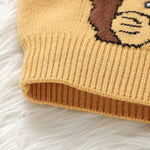 The Little Lion Knit Sweater (6M–3Y) - Mimou Babywear